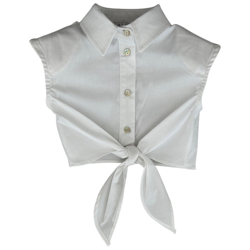 CAMICIA CROPPED NODO