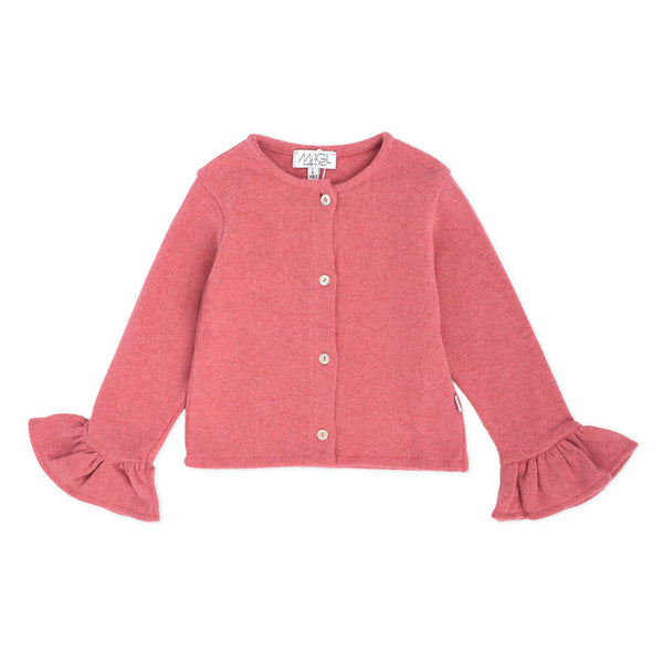 Cardigan Con Maniche A Tulipano