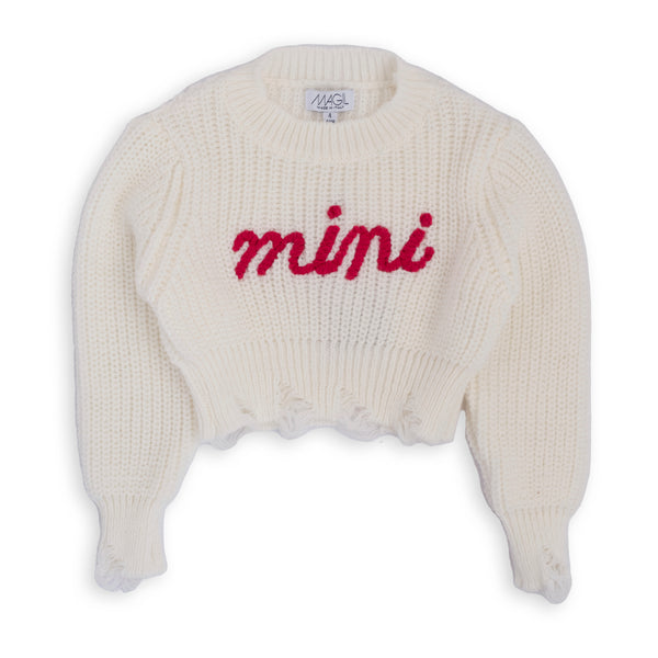 MAGLIONE RICAMO MINI