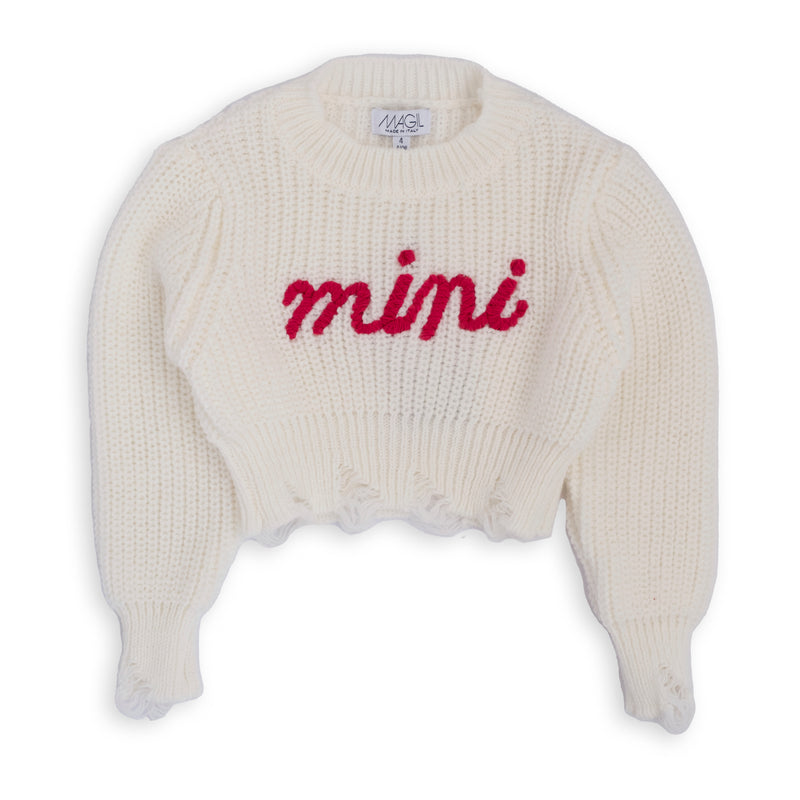 MAGLIONE RICAMO MINI