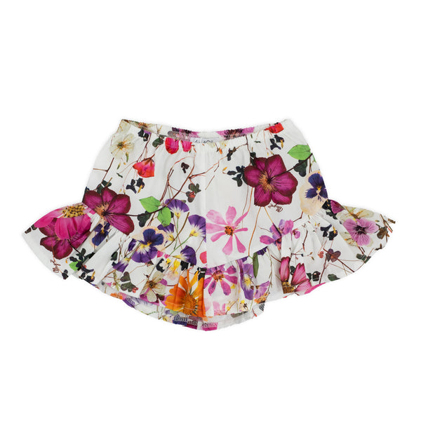 PRINTED CULOTTE WITH SKIRT