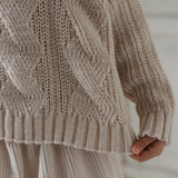 MAGLIONE A TRECCE