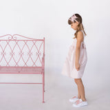 cerchietto con farfalla glitter