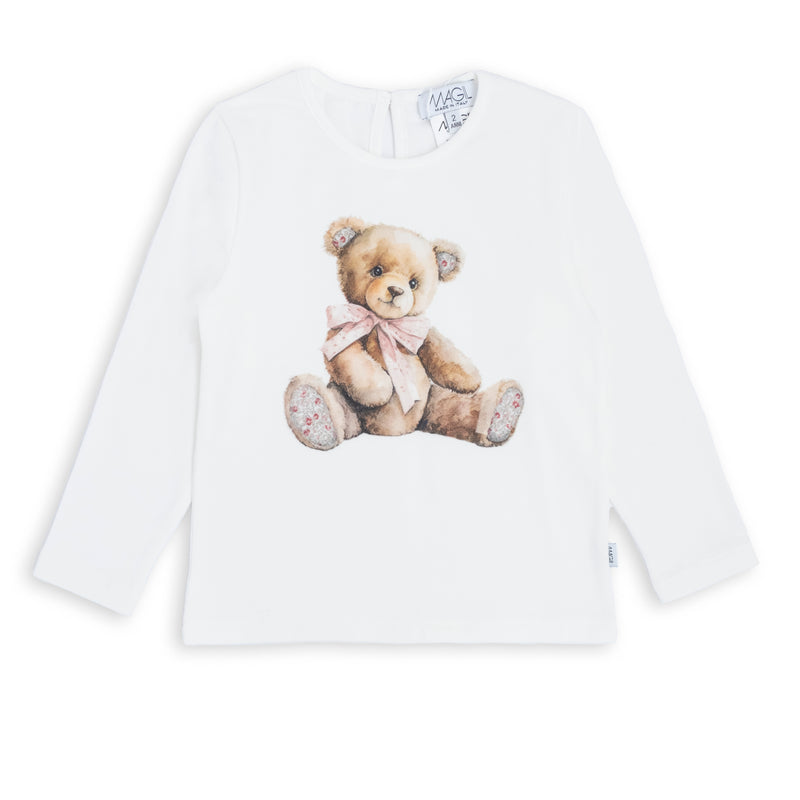 T-SHIRT STAMPA ORSETTO