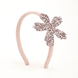 CERCHIETTO CON FIORE GLITTER