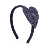 CERCHIETTO CON CUORE GLITTER