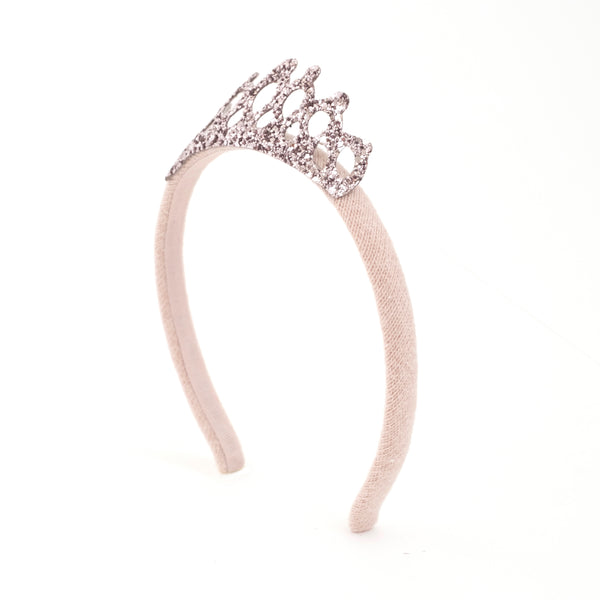 CERCHIETTO CON CORONCINA GLITTER