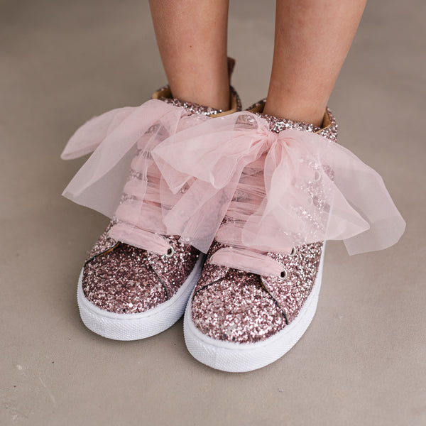 SNEAKER ALTA GLITTER