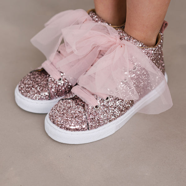 SNEAKER ALTA GLITTER