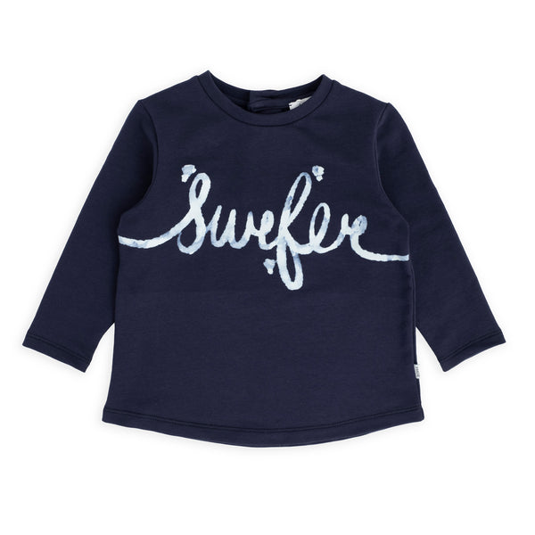 T-shirt in felpa surfer