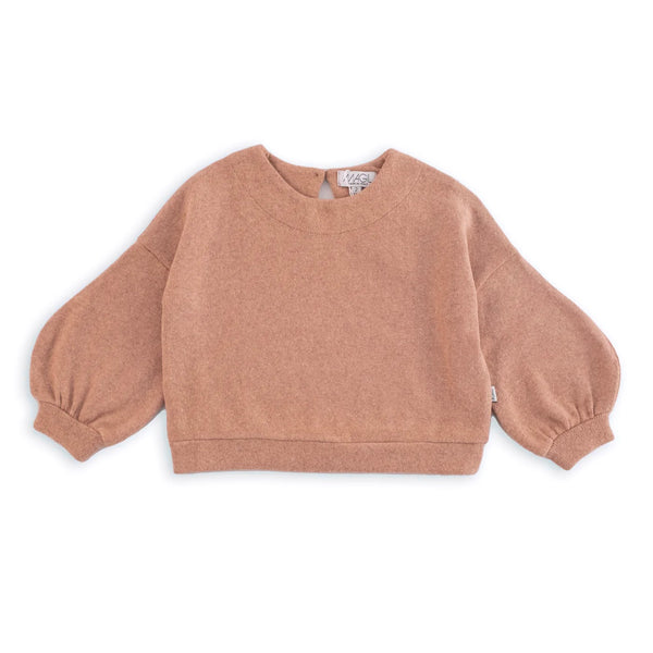 WARM COTTON WIDE SLEEVES JERSEY
