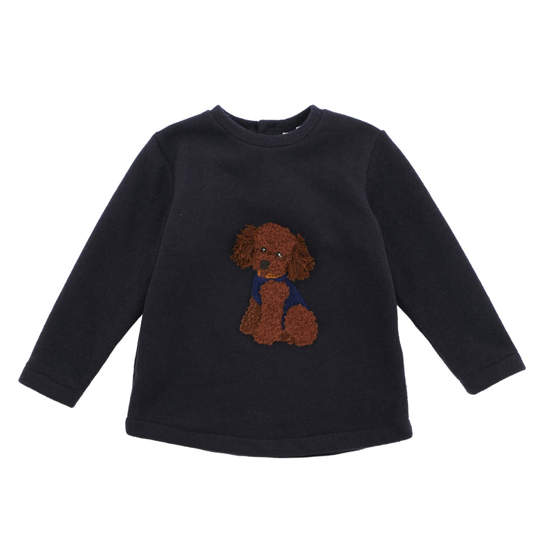 MAGLIA PUNTO MILANO CON CAGNOLINO