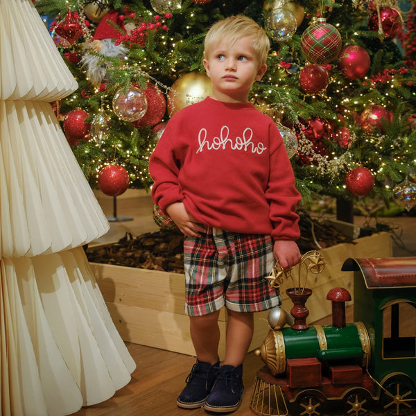 BERMUDA SCOZZESE ROSSO