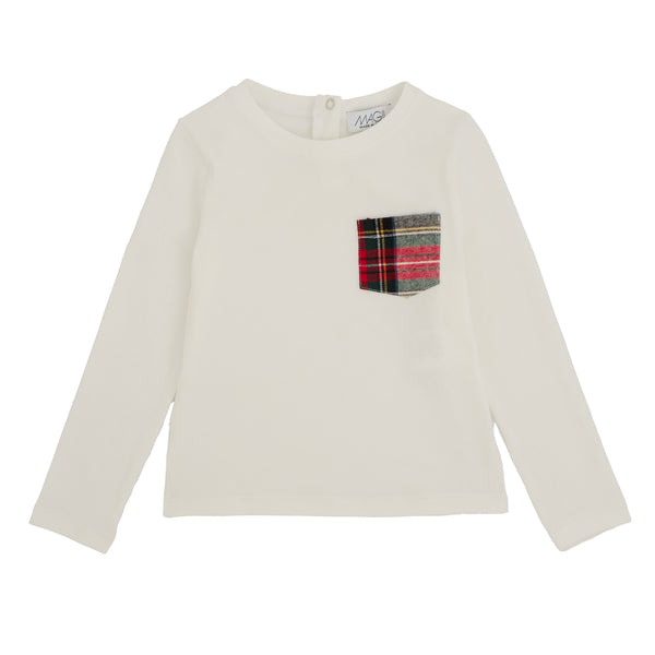 T-SHIRT CON TASCHINO