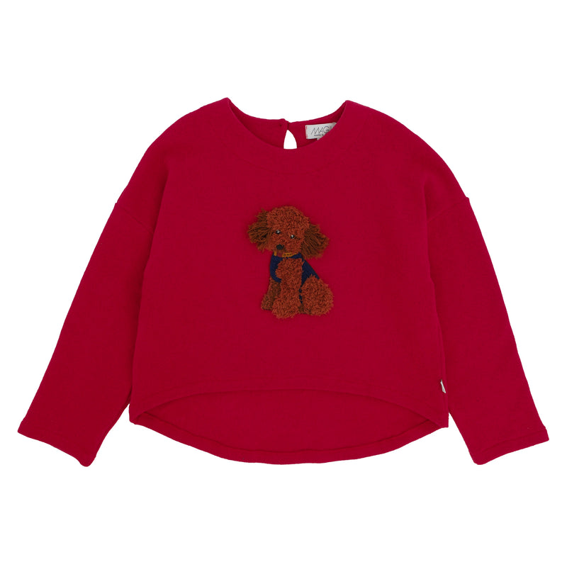 MAGLIA CALDO COTONE CON CAGNOLINO