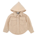 GIACCA IN TEDDY CON CAPPUCCIO IN FELPA