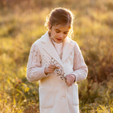CAPPOTTO CON MANICHE IN MAGLIA
