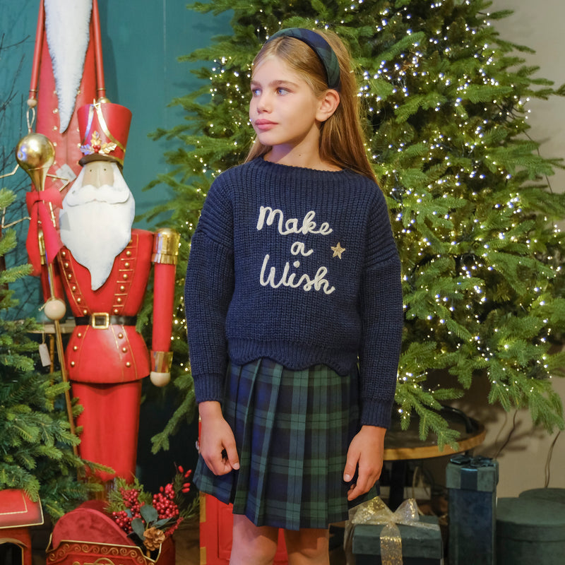 GONNA A BALZE SCOZZESE BLU