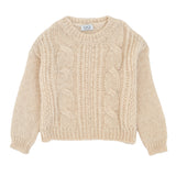 MAGLIONE CON TRECCE
