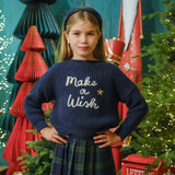MAGLIONE RICAMO 'MAKE A WISH'