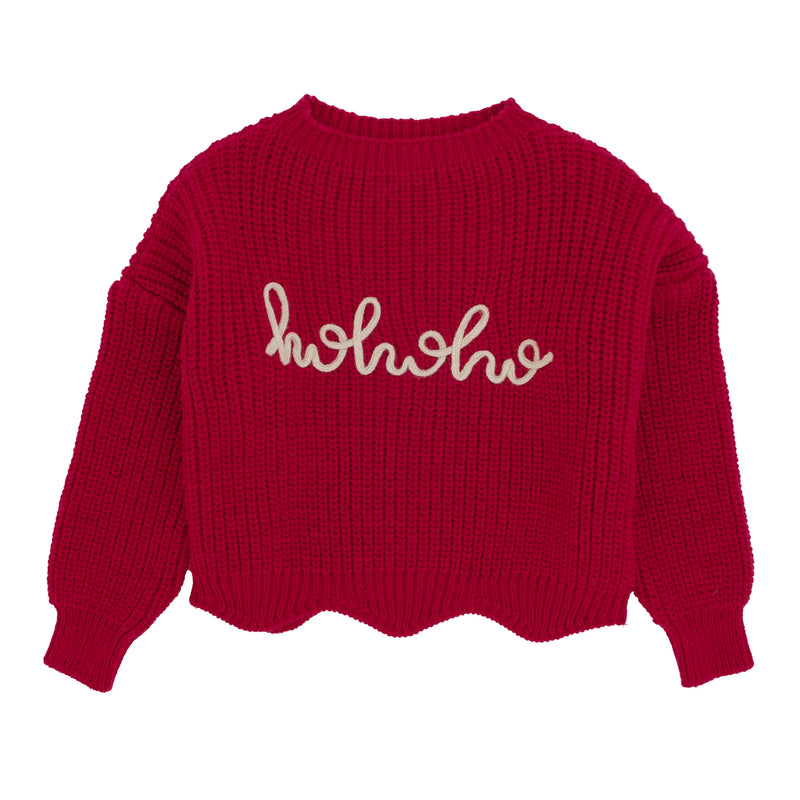 MAGLIONE RICAMO 'OHOHOH'