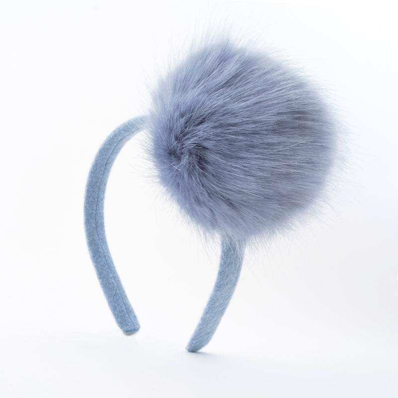 CERCHIETTO CON POM PON
