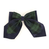 MOLLETTA DOPPIO FIOCCO SCOZZESE BLU