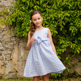 ABITO VICHY CON SPILLA FIOCCO