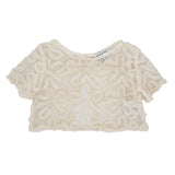 GIACCHINA IN TULLE CON RICAMO