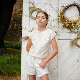 T-SHIRT CON PAILETTES