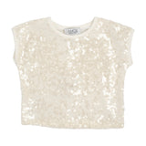 T-SHIRT CON PAILETTES