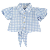 CAMICIA CON NODO VICHY