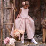 TUTA CON PANTALONE PLISSE'