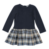 ABITO COTOCASHMERE CON GONNA SCOZZESE