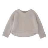 MAGLIA SOFFICE CON FONDO STONDATO