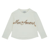 MAGLIA RICAMO MON AMOUR