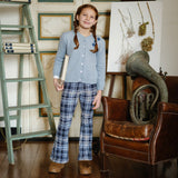 LEGGINGS QUADRO A ZAMPA