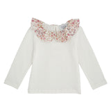 T-SHIRT VOLANT FIORELLINO