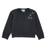 MAGLIONE CON RICAMO FIORI