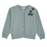 CARDIGAN IN MAGLIA CON RICAMO