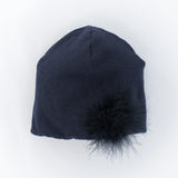 CALOTTA COTOCASHMERE CON PIUMINO