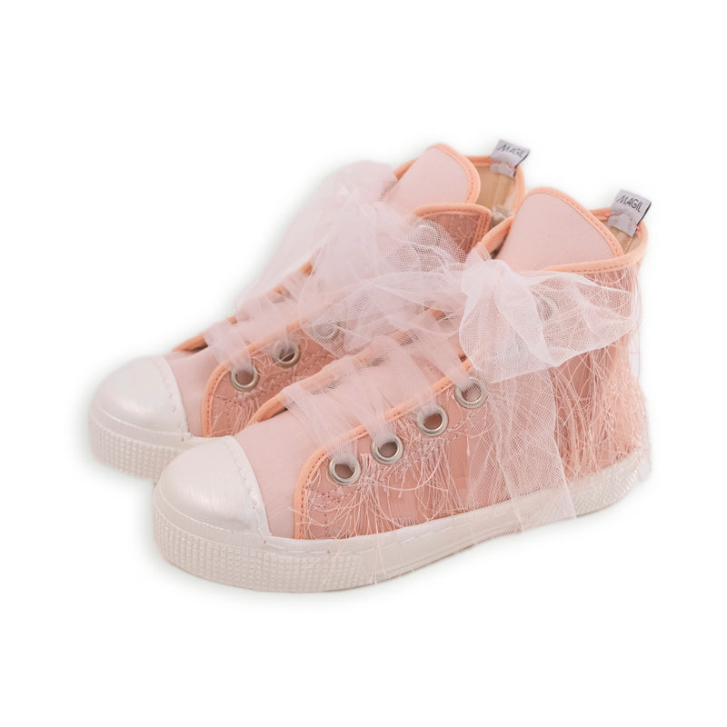 HIGH FILAMENT FABRIC SNEAKERS