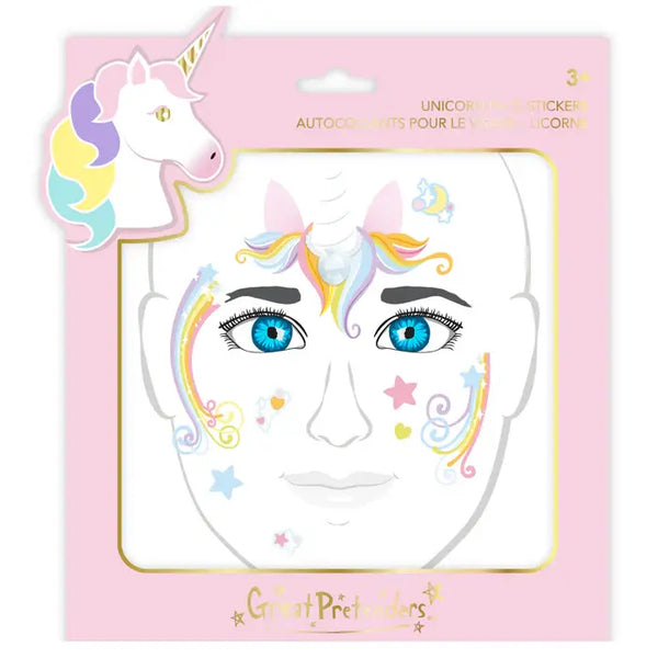 UNICORN FACE STICKER