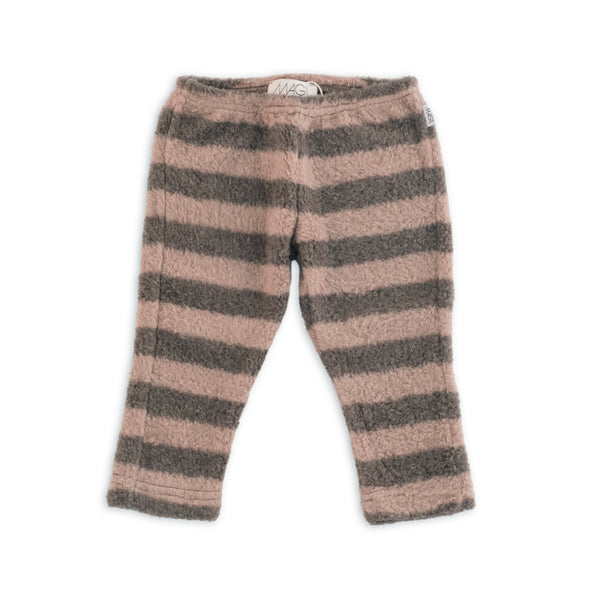 Striped soft baby leggings