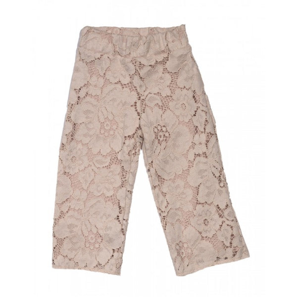 Lace gaucho trousers