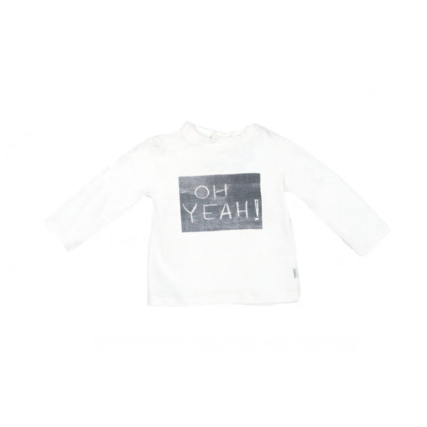 "Oh yeah" print t-shirt