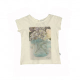 Hydrangea print t-shirt
