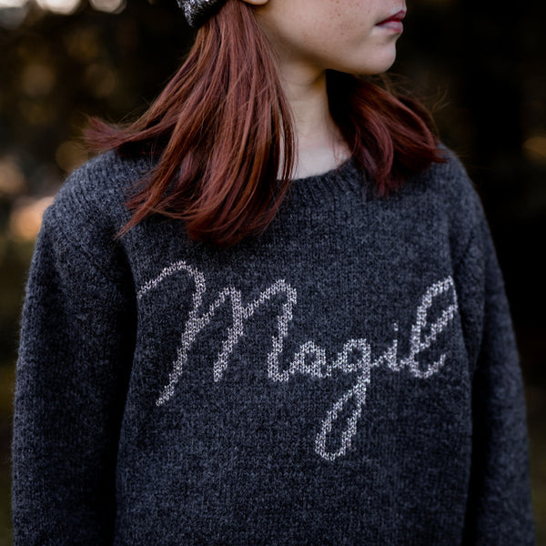 Grey "Magil" sweater