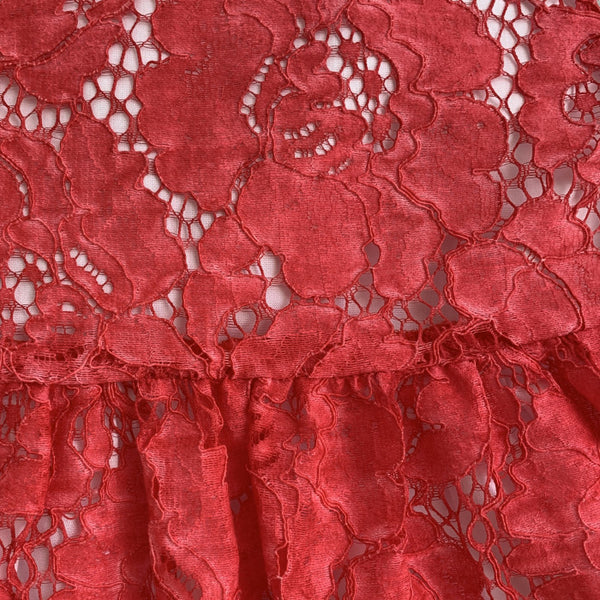 Strawberry lace dress