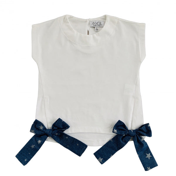 Side bows t-shirt
